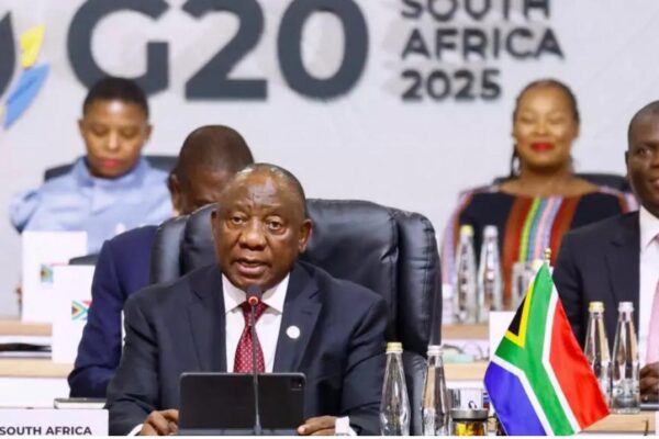 CIMEIRA G20: Ramaphosa pede fim de conflitos em todo o mundo
