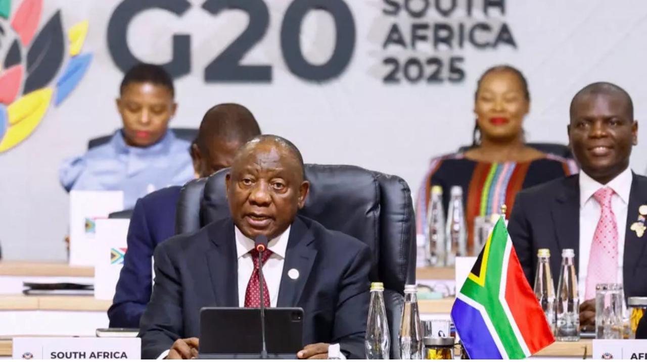 CIMEIRA G20: Ramaphosa pede fim de conflitos em todo o mundo