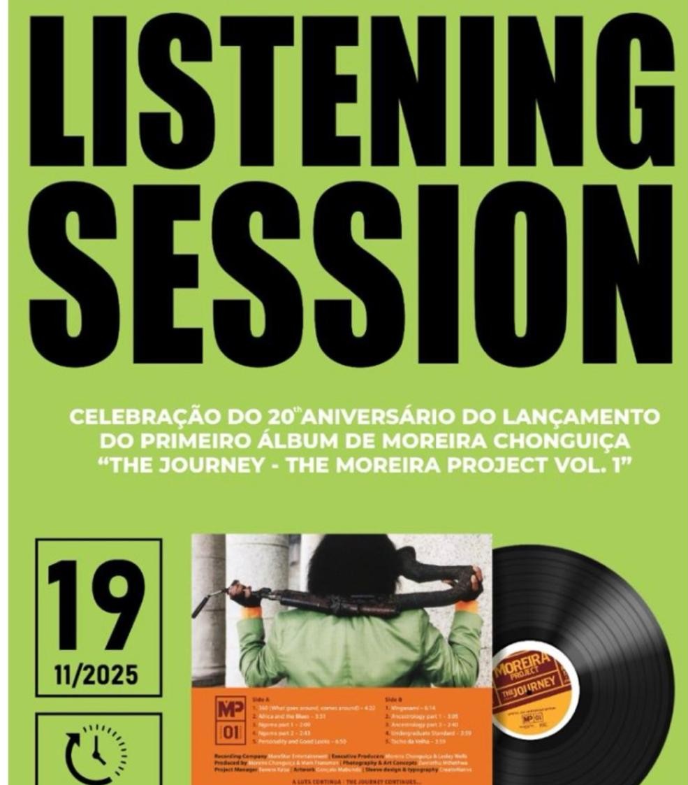 COM AUDIÇÃO DO DISCO DE VINIL: Moreira celebra os 20 anos do “The Jouney Vol. 1”