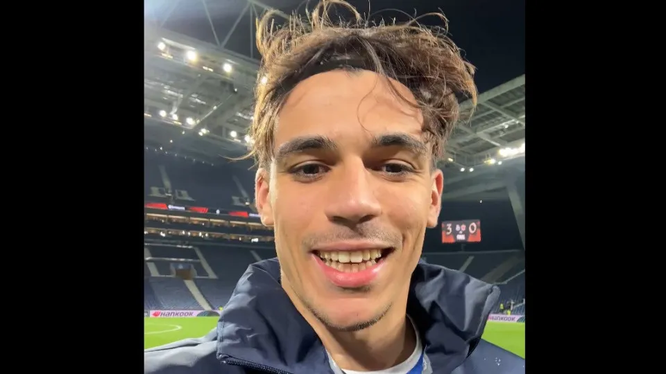 Gabri Veiga marcou golo pelo FC Porto aos 18 segundos... e pediu desculpa