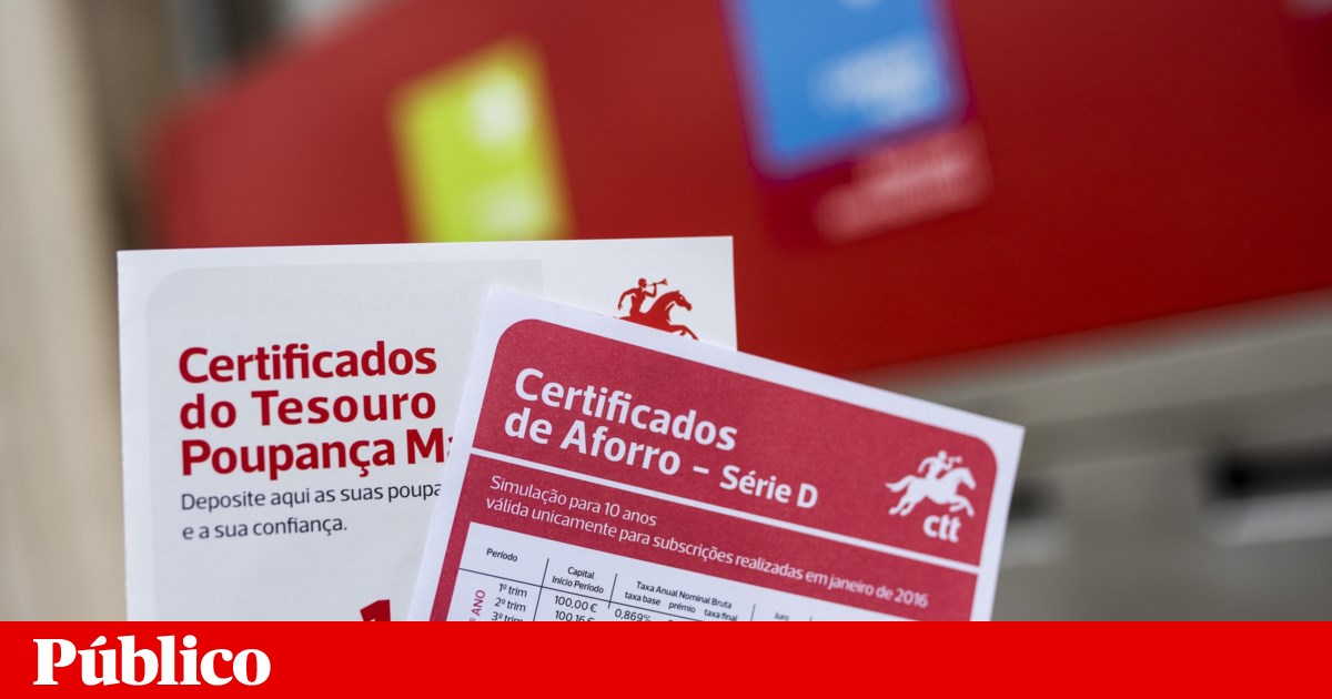Herdeiros vão poder saber o valor dos Certificados de Aforro