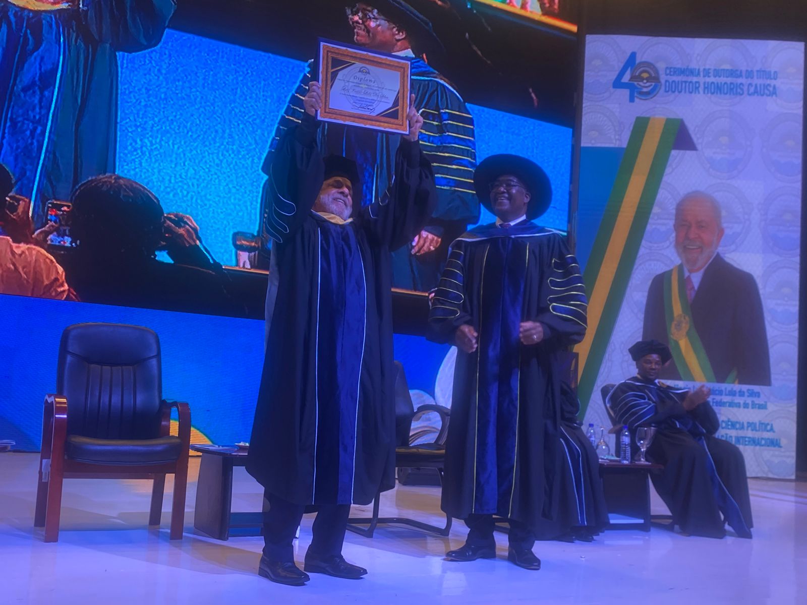 Lula da Silva é Doutor Honoris Causa pela UP