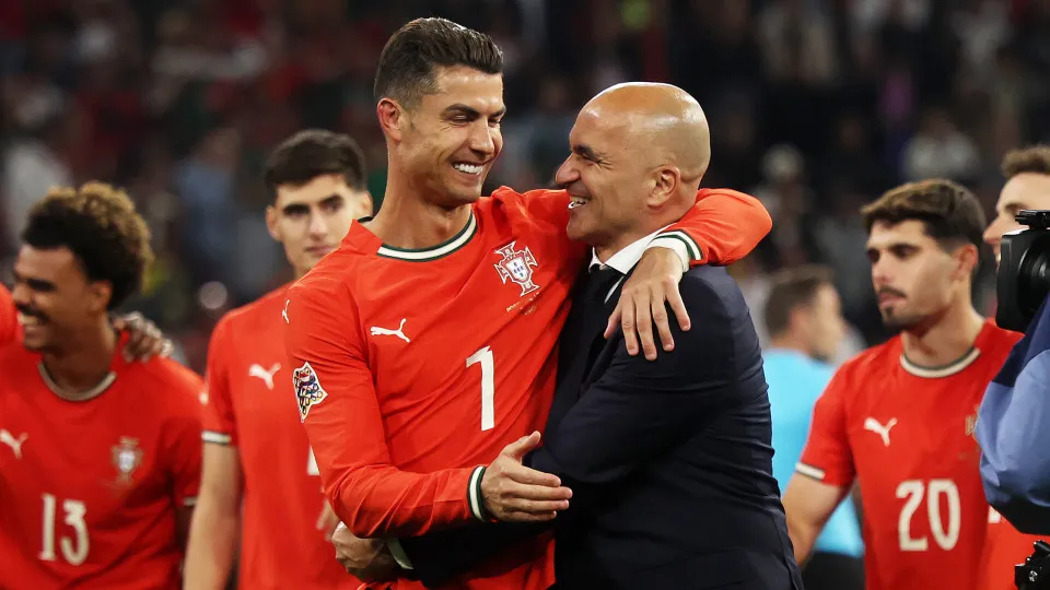 Roberto Martínez explica aposta em Cristiano Ronaldo: "É simples..."