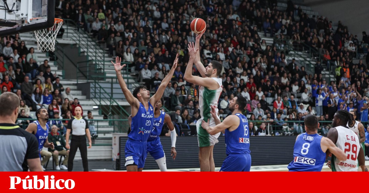 Basquetebol: Portugal perde com Grécia na qualificação para o Mundial