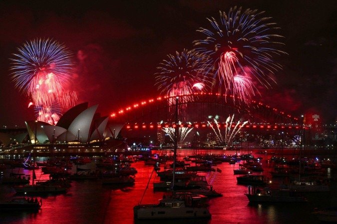 Já se celebra o Ano Novo na Nova Zelândia e Austrália