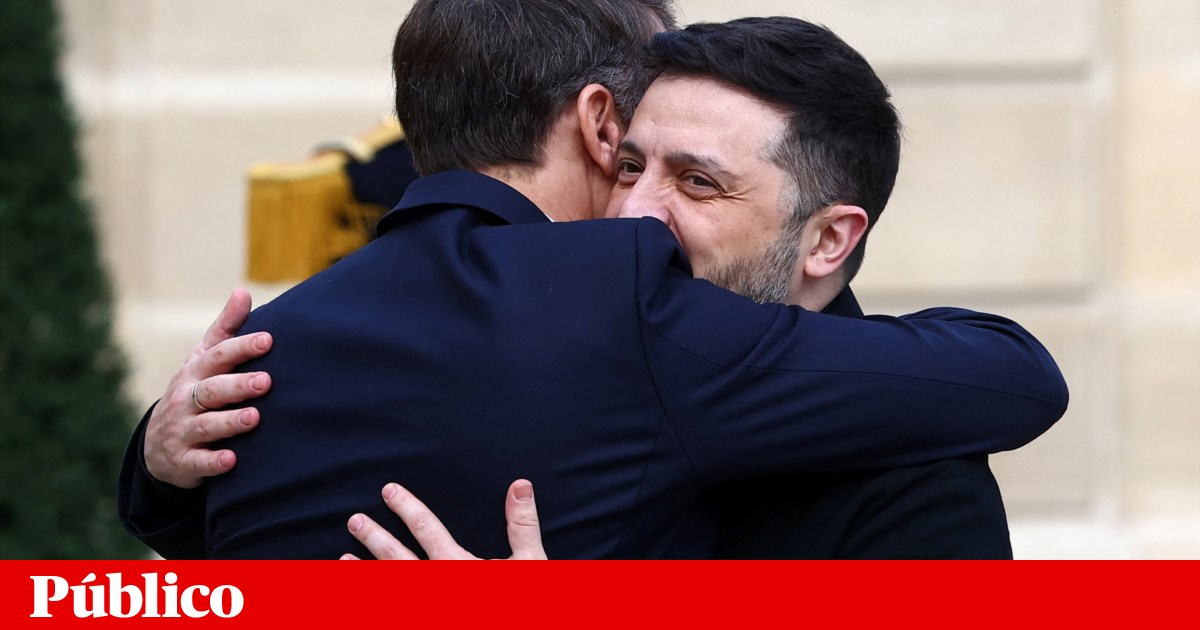 Macron encabeça apoio europeu a Zelensky antes de dias decisivos para a Ucrânia