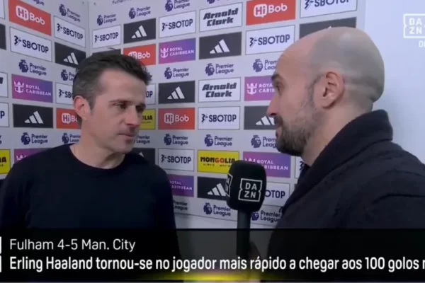 Marco Silva reage à derrota com o City: "Deitámos tudo a perder..."