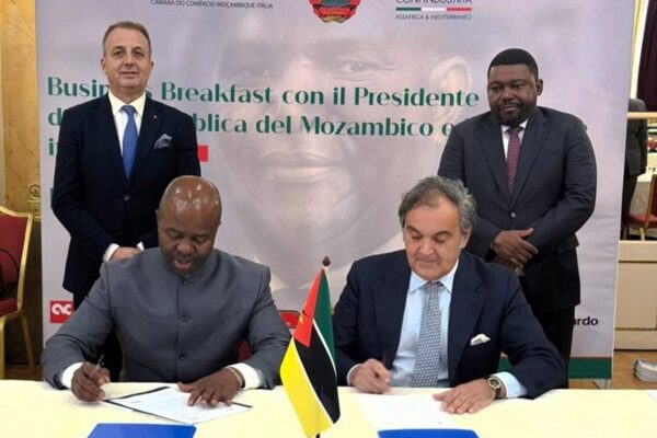 Moçambique e Itália assinam declaração que abre novas oportunidades para as PMEs