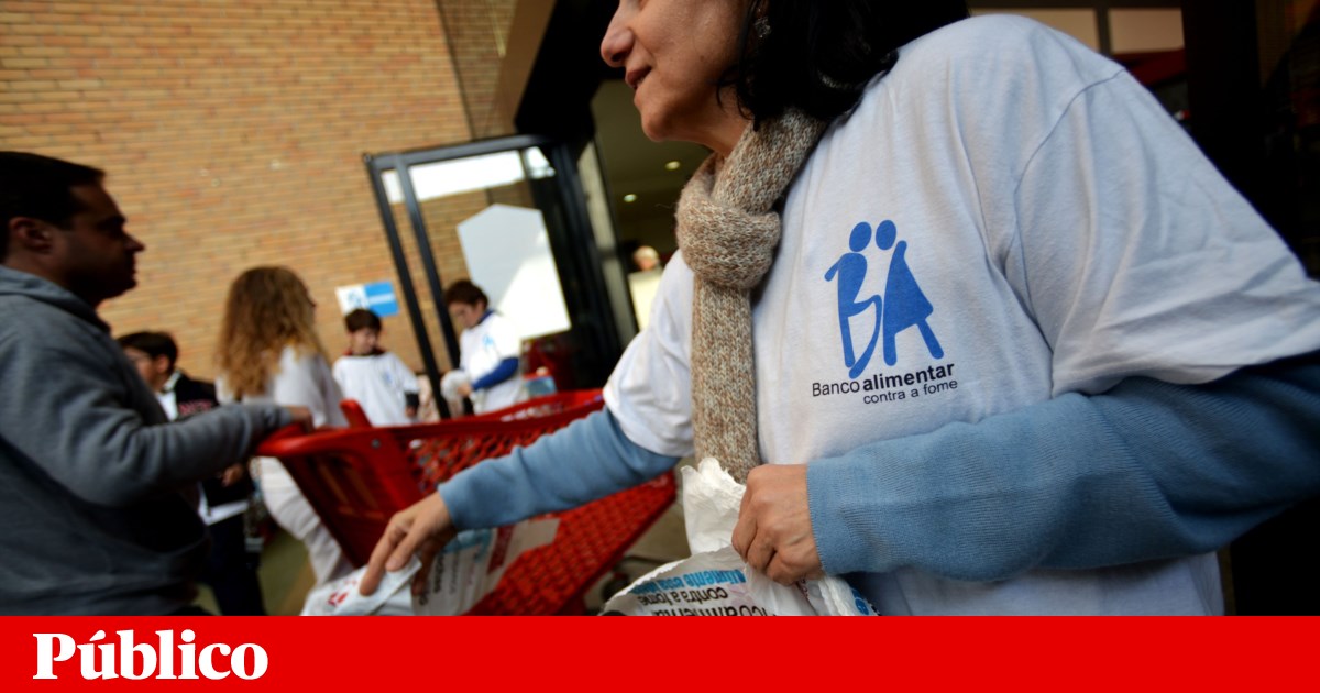 Queda de 2,8% na recolha de alimentos em campanha do Banco Alimentar