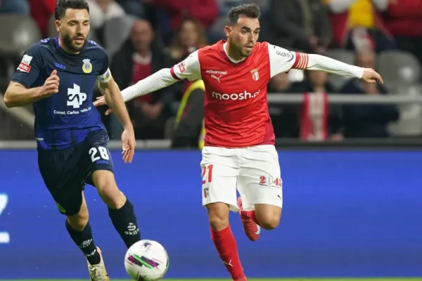 Sporting de Braga encerra a 12.ª jornada da I Liga em Arouca