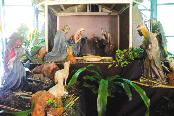 Um encontro com o santo na Polana