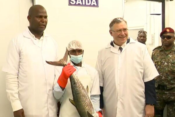 Chapo inaugura Centro de Processamento de Pescado em Mocímboa da Praia