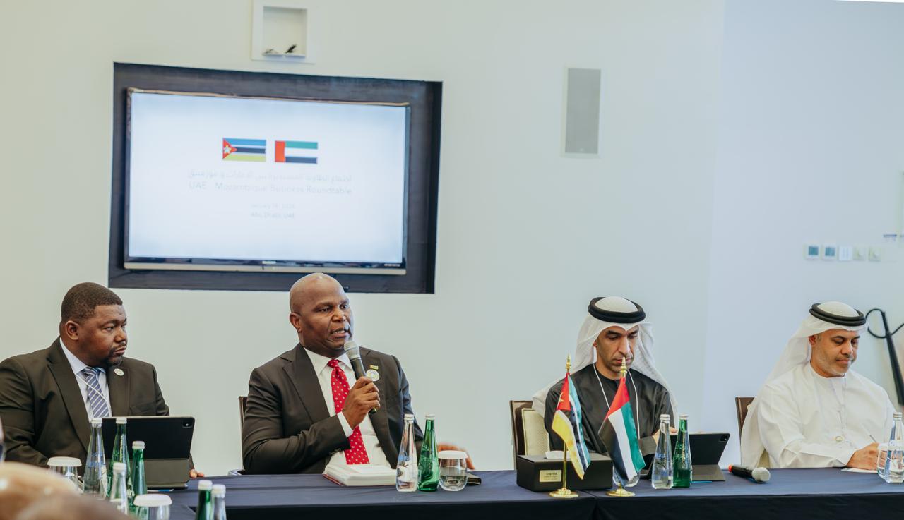 EM ABU DHABI: Chapo apresenta potencial económico de Moçambique