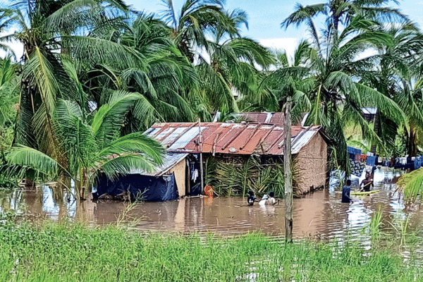 INAM alerta à chuvas    fortes no norte do país 