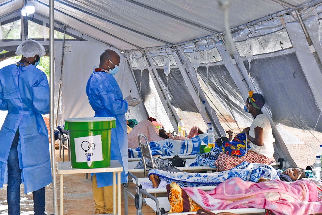 Cólera activa alarmes de epidemia