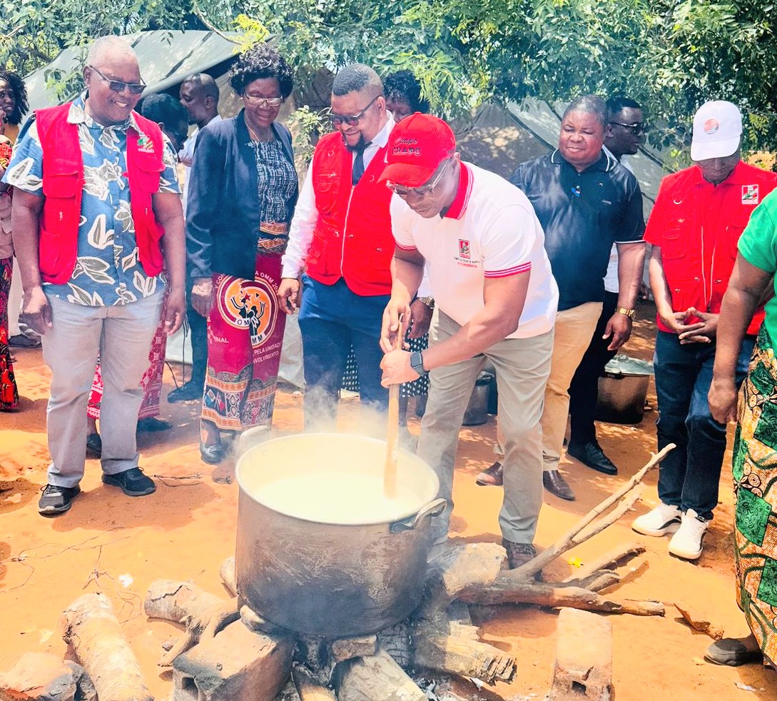 Frelimo promove almoço para vítimas das cheias