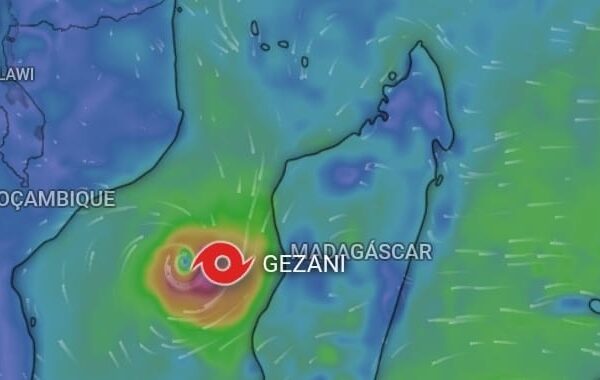 “GEZANI” pode evoluir para Tempestade Severa