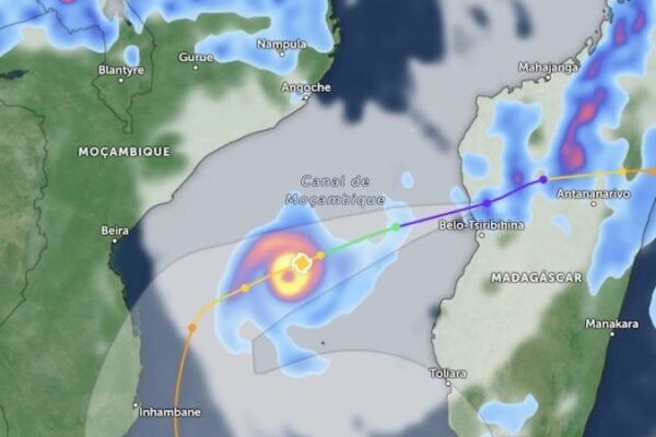“GEZANI” pode evoluir para ciclone Intenso