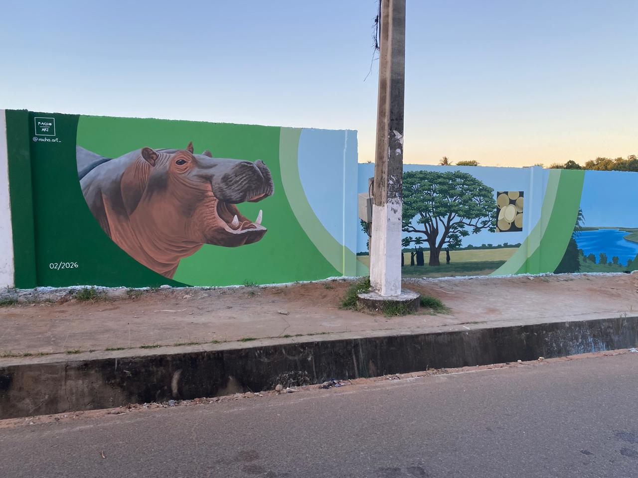 Inaugurado primeiro mural ambiental em Marracuene‎