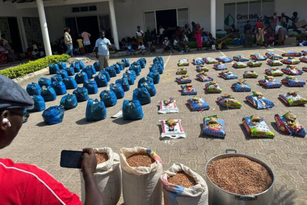 Inhambane: Governo inicia alocação de bens para vítimas do ciclone GEZANI