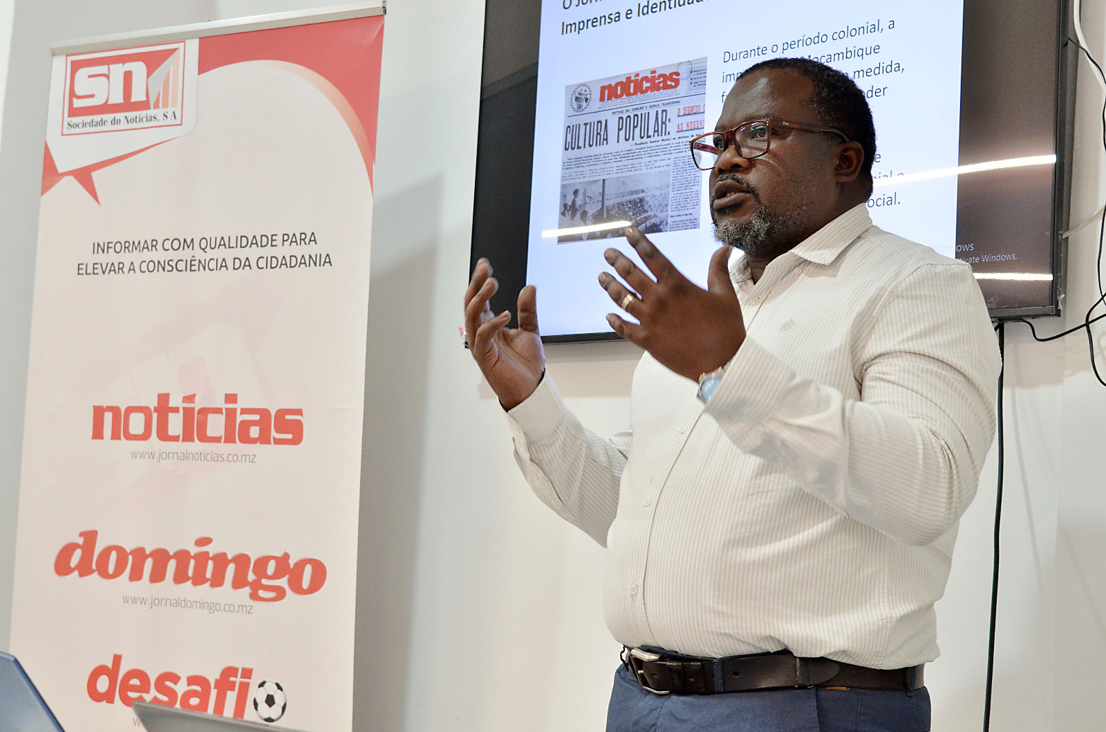 Leonel Magaia diz que “Notícias” reforçou  memória histórica dos moçambicanos