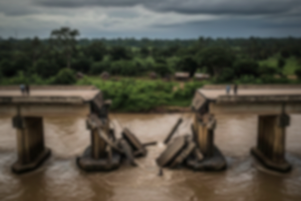 Nampula: Posto Administrativo de Lunga isolado após queda de ponte sobre o Rio Mpwehi