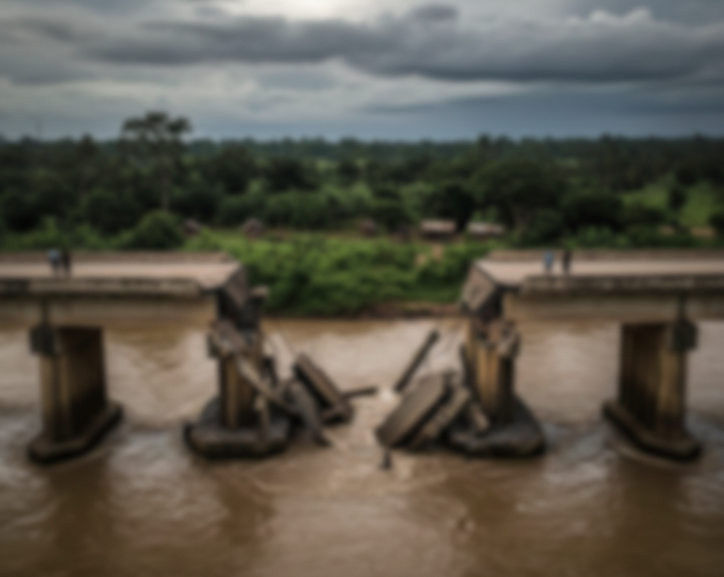 Nampula: Posto Administrativo de Lunga isolado após queda de ponte sobre o Rio Mpwehi