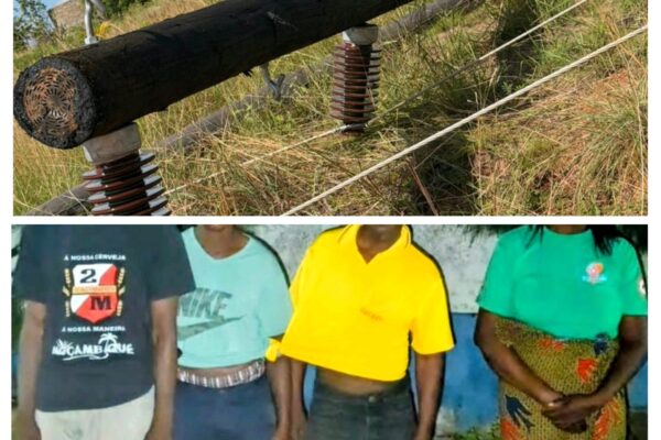 Vandalizados 12  postes de energia em Inhambane