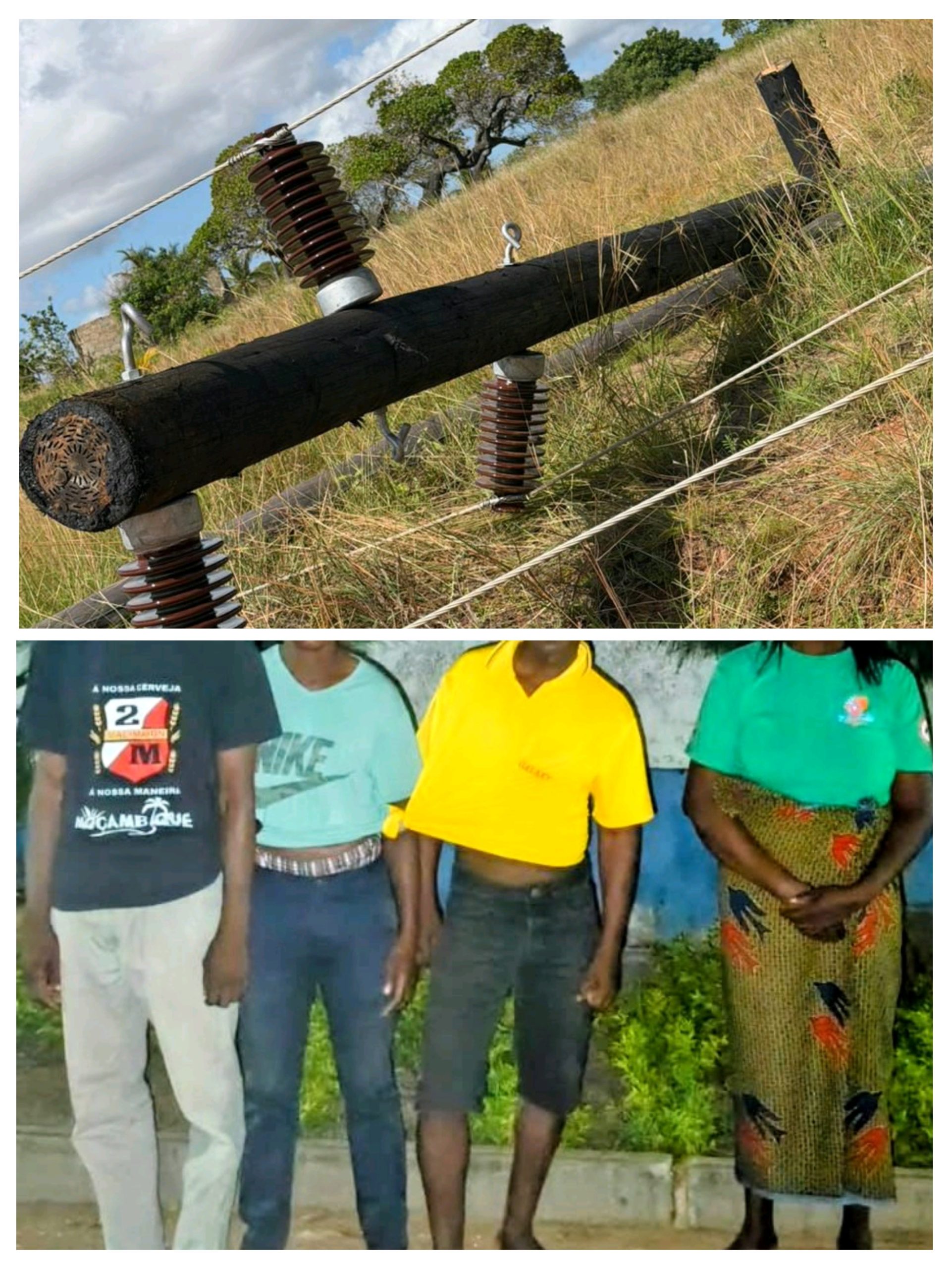 Vandalizados 12  postes de energia em Inhambane