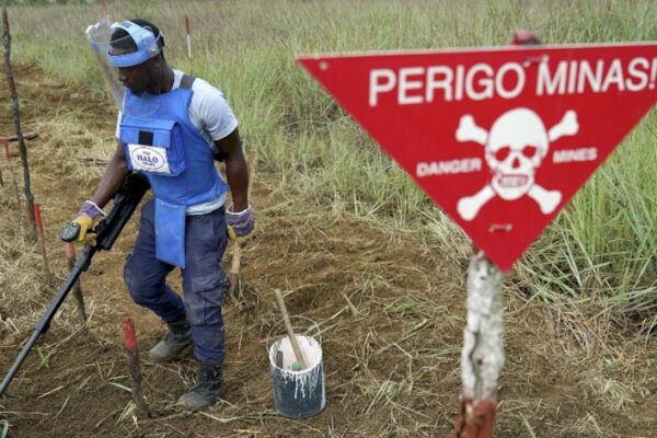 Angola livre de minas em 2027