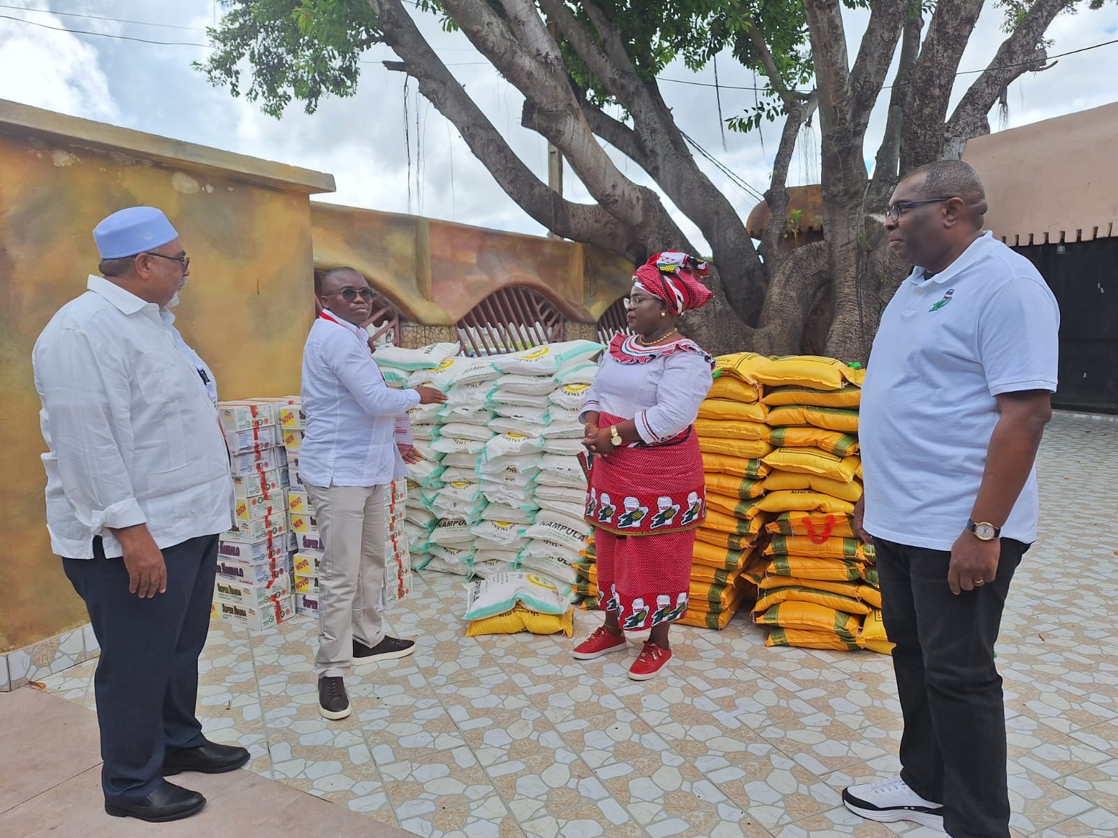 Frelimo apoia vítimas das enxurradas