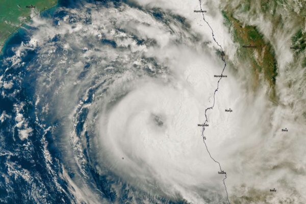 Formada tempestade “INDUZA” no Oceano Índico