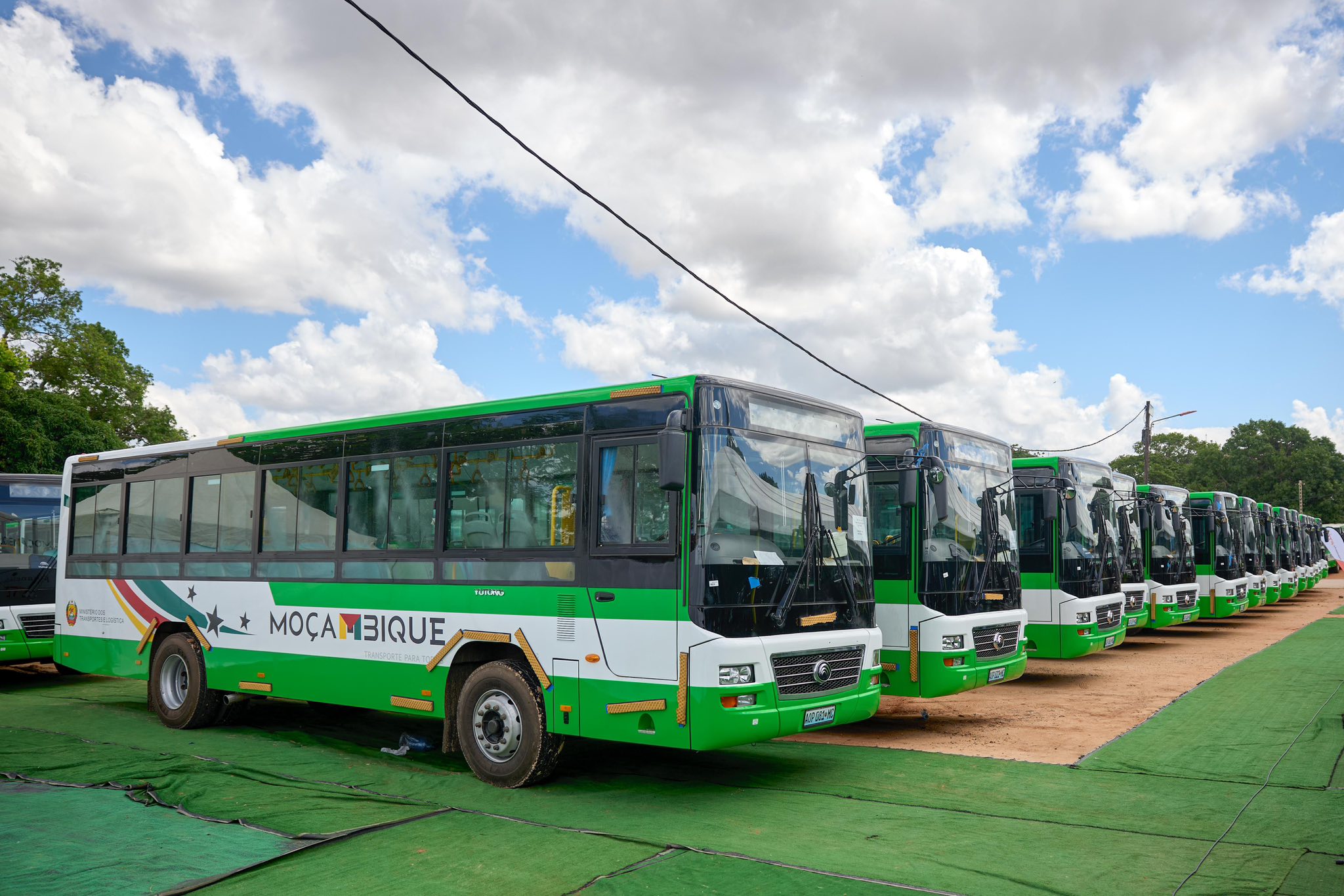 Área Metropolitana de Maputo ganha novos autocarros movidos a gás