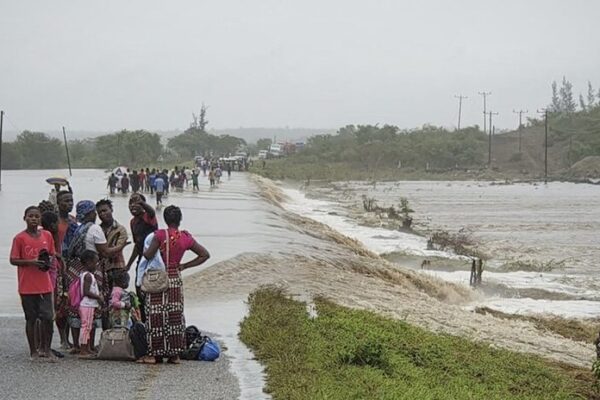 Chuvas intensas provocam transbordo de lagoa em Cabo Delgado