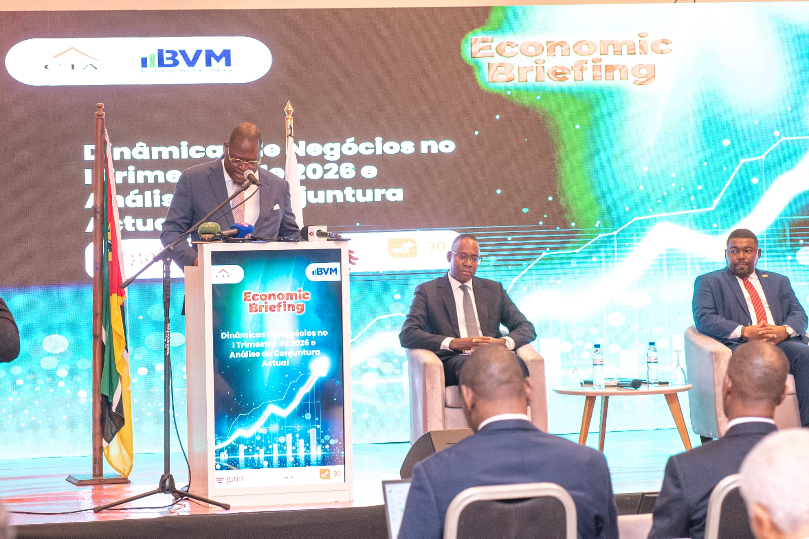 Índice macroeconómico desacelera em 55 por cento no primeiro trimestre de 2026
