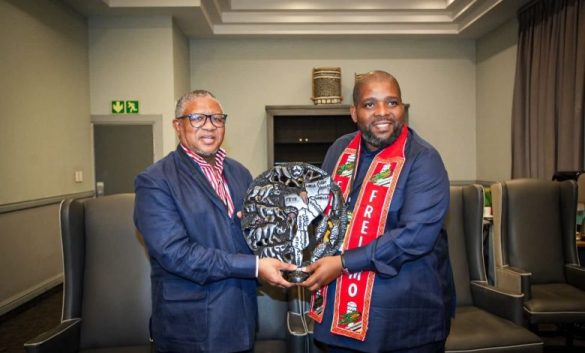 Secretário-geral da Frelimo recebe homólogo do ANC em Maputo