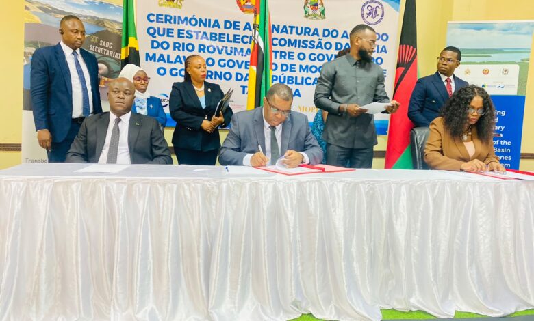 Moçambique, Malawi e Tanzania acordam gestão conjunta da bacia do Rovuma - Jornal Domingo